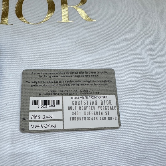 Dior Saddle Bag with Gery Dior Oblique Embroidery - Picture 10 of 10